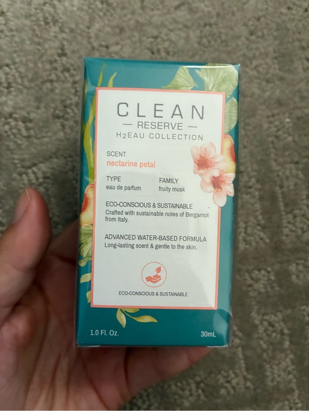 Clean Reserve nectarine petal   Eau de Parfum  1oz SEALED